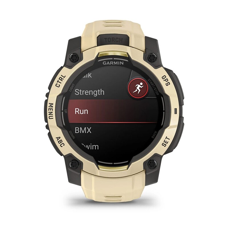 Смарт-часы Garmin Instinct 3 Citrine/Gray (010-02936-02)
