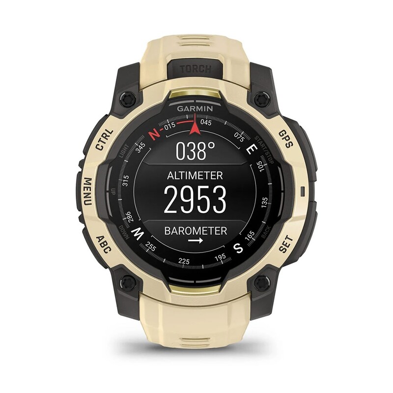 Смарт-часы Garmin Instinct 3 Citrine/Gray (010-02936-02)