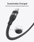 Фото - Кабель Anker Upcycled-Braided USB-C - USB-C (M/M), 240W, 1.8 м, Black (A82E2H12) | click.ua