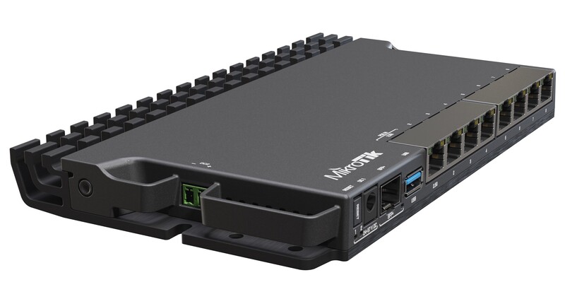Маршрутизатор MikroTik RB5009UG+S+IN (7x1GE LAN, 1xSFP+, 1x2.5GE LAN, 1xUSB 3.0, PoE in, DC, 2-pin)