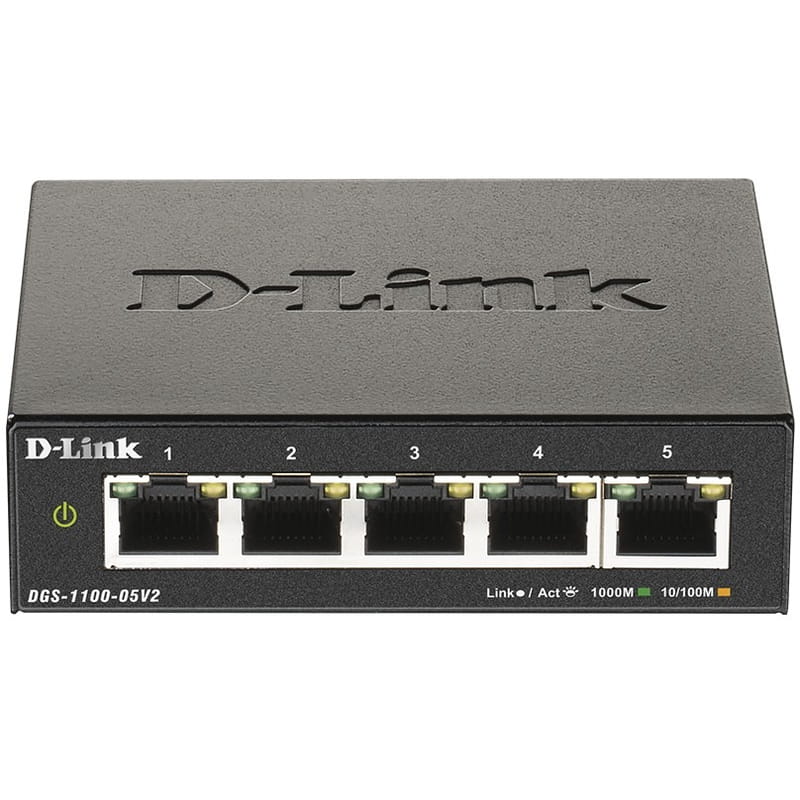Комутатор D-Link DGS-1100-05V2