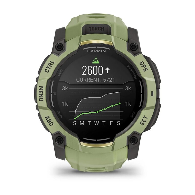 Смарт-часы Garmin Instinct 3 Green/Gray (010-03020-02)