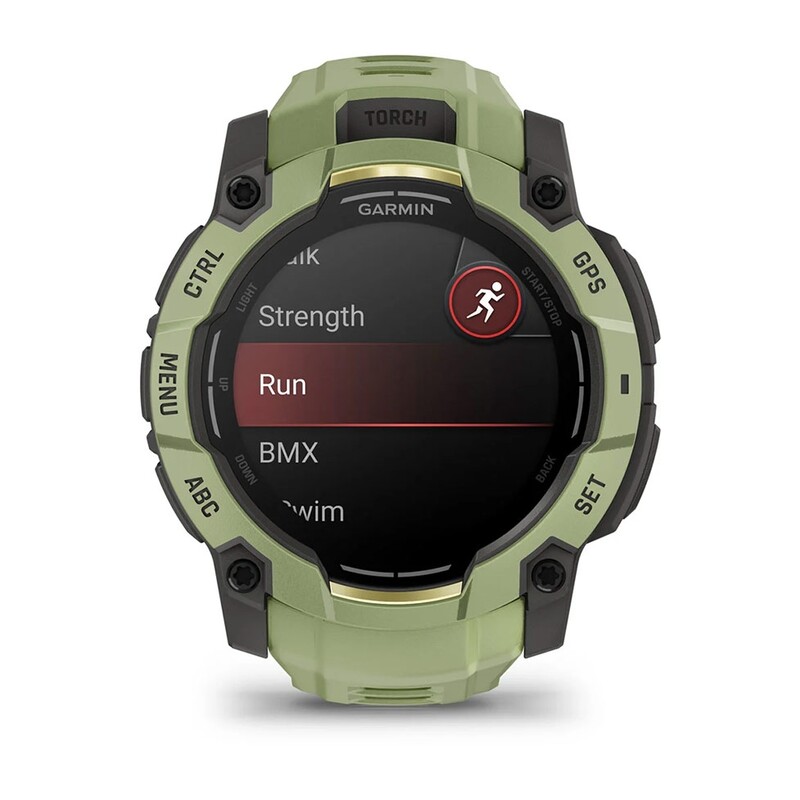Смарт-часы Garmin Instinct 3 Green/Gray (010-03020-02)