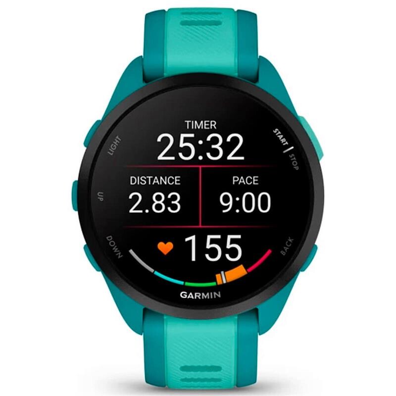 Смарт-часы Garmin Forerunner 165 Music Turquoise/Aqua (010-02863-32)
