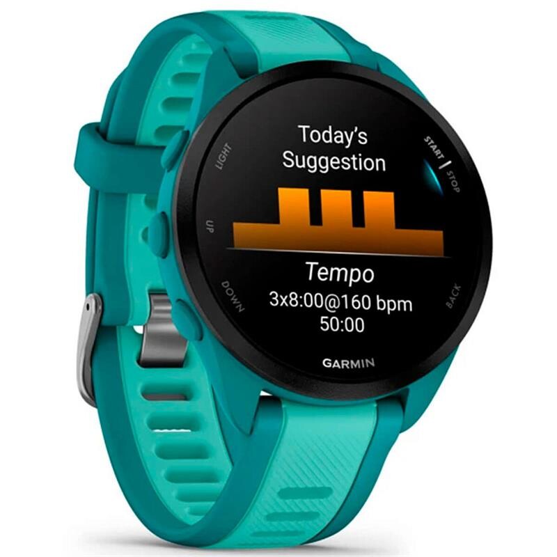 Смарт-часы Garmin Forerunner 165 Music Turquoise/Aqua (010-02863-32)