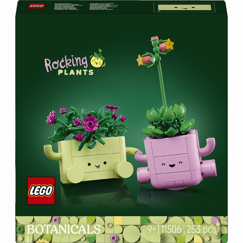 Конструктор LEGO Botanicals Качающиеся растения (11506)