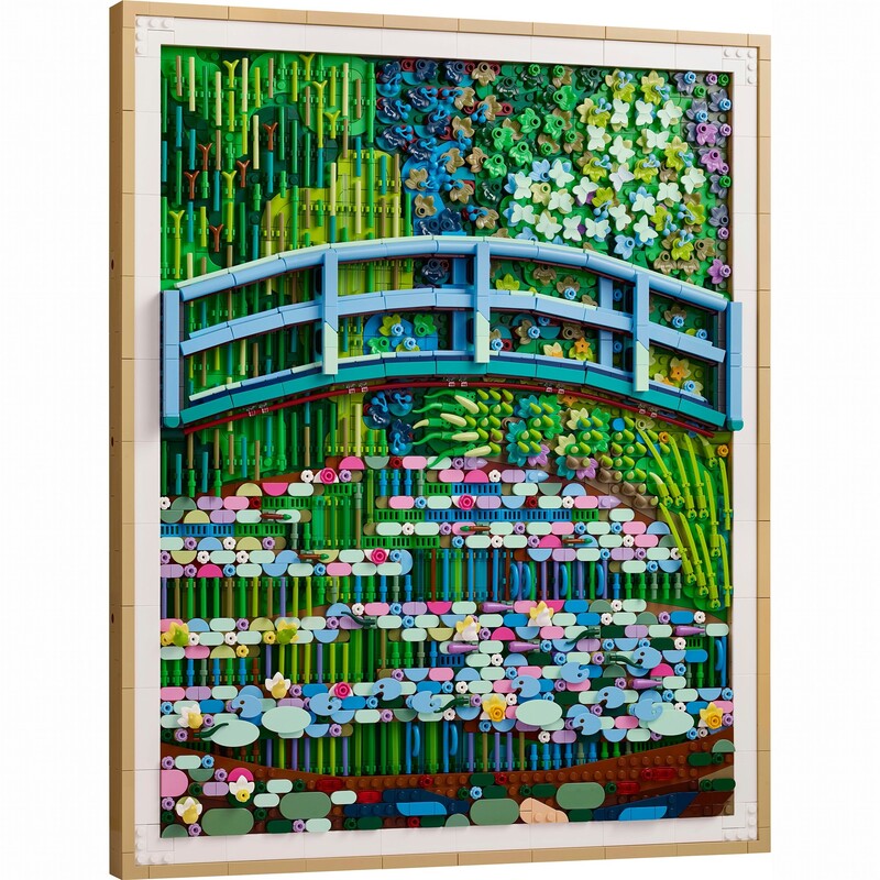 Конструктор LEGO Art «Міст над ставком із лататтям» Клода Моне (31220)