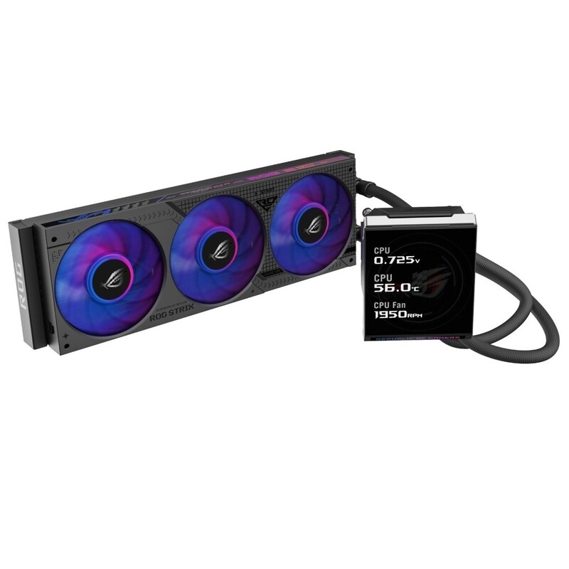 Система водяного охлаждения Asus ROG Strix LC IV 360 ARGB LCD Black (90RC01M1-B0EAY0)