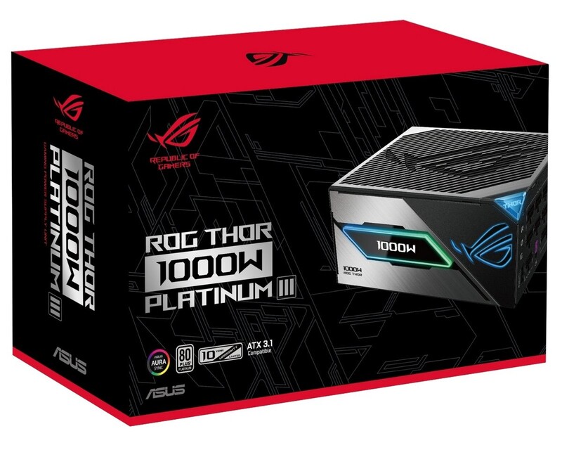 Блок живлення Asus ROG Thor 1000W Platinum III ROG Equalizer (90YE00V8-B0NA00)