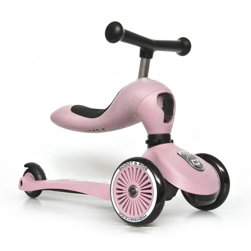 Самокат Scoot and Ride Highwaykick-1 Pastel-Pink  (SR-160629-Rose)