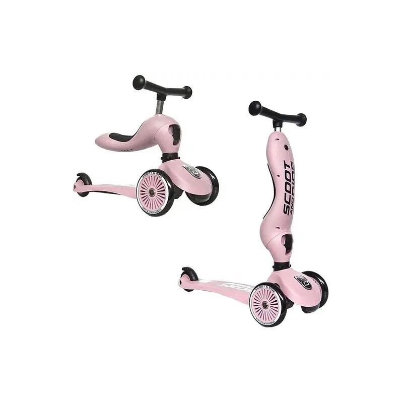Самокат Scoot and Ride Highwaykick-1 Pastel-Pink  (SR-160629-Rose)