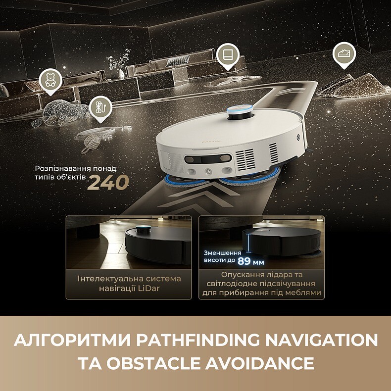 Робот-пылесос Dreame Bot MatriX 10 Ultra White (RLX95CE-wh)