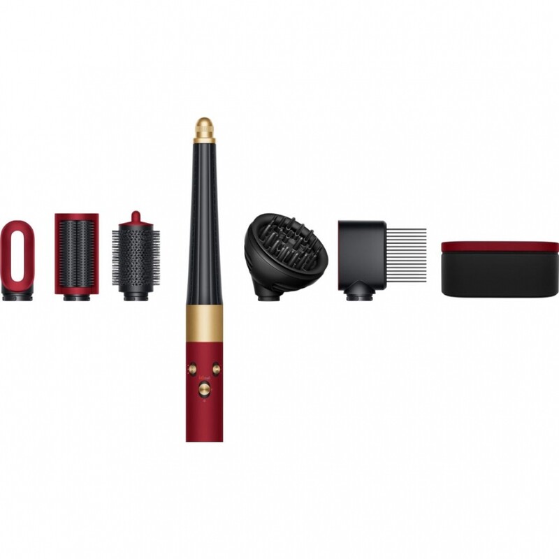 Стайлер Dyson HS08 Airwrap I.D. Curly+Coily T3/T4 Red Velvet/Gold (596928-01)