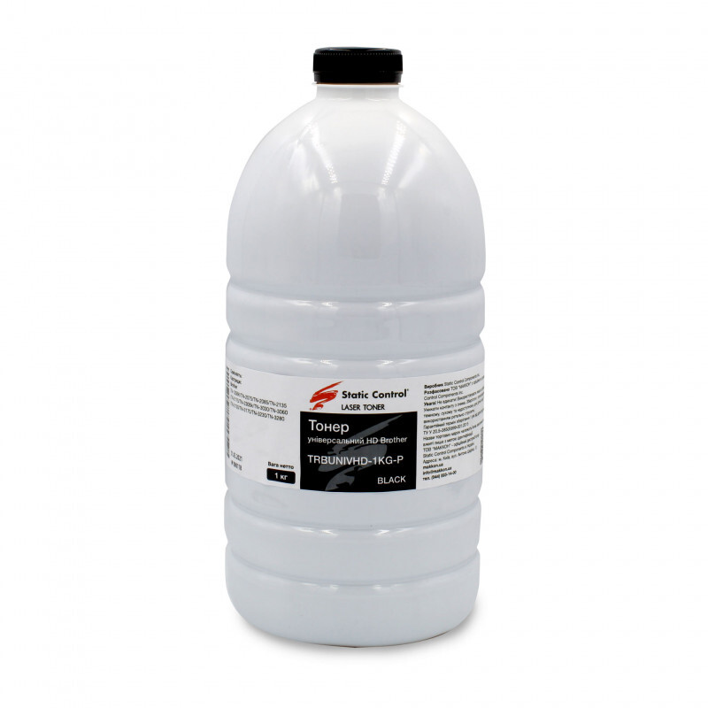 Tонер SCC (TRBUNIVHD-1KG-P) Brother універсальний Black 1000г