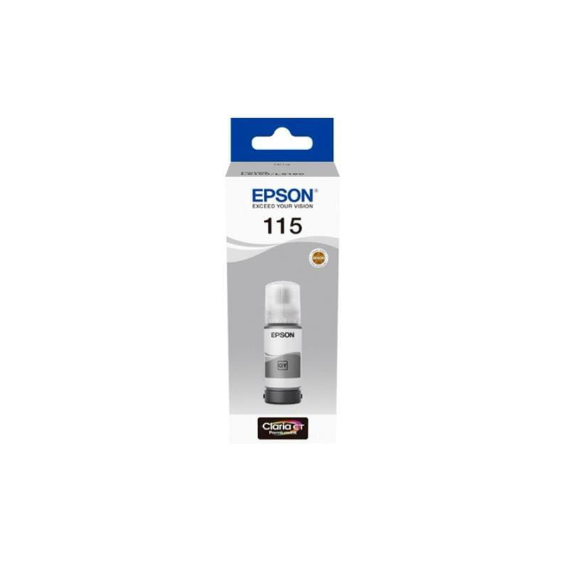 Контейнер з чорнилами Epson L8160/L8180 (C13T07D54A) Grey