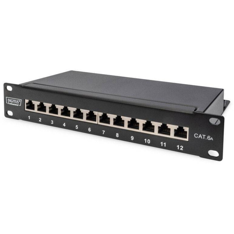 Патч-панель Digitus (DN-91612S) 10" 1U 12 порта Cat. 6 STP