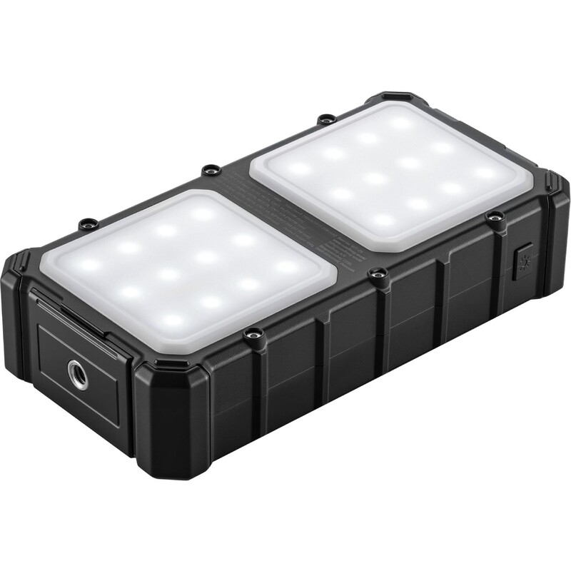 Універсальна мобільна батарея Sandberg Solar Powerbank CampLED 20000mAh 22.5W Black (421-24)