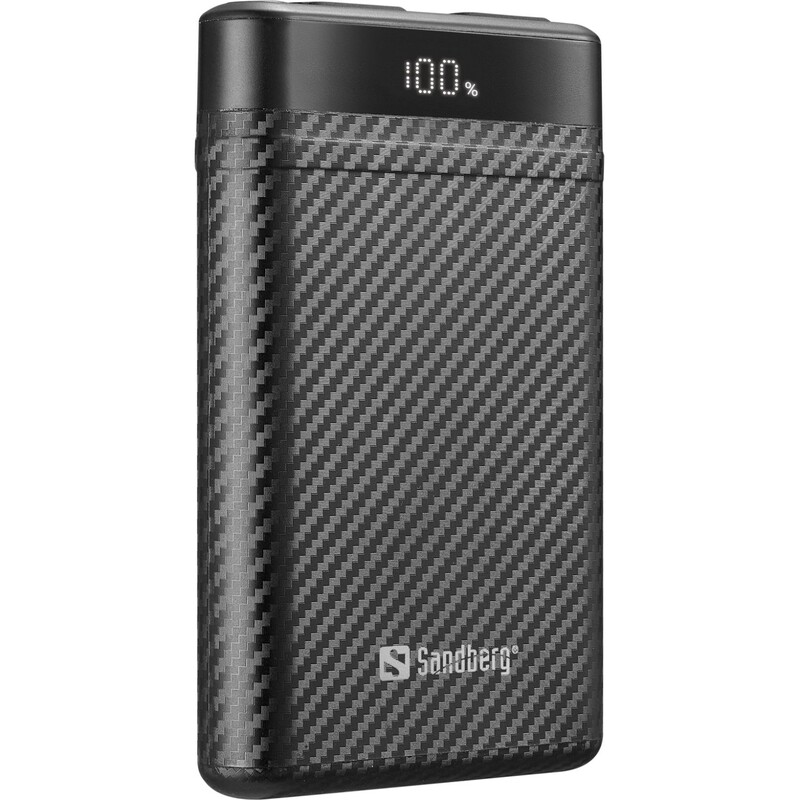 Універсальна мобільна батарея Sandberg Survivor Nano 10000mAh 20W Black (421-32)