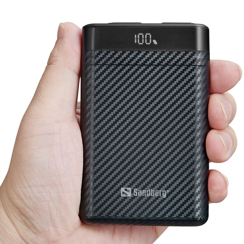 Універсальна мобільна батарея Sandberg Survivor Nano 10000mAh 20W Black (421-32)