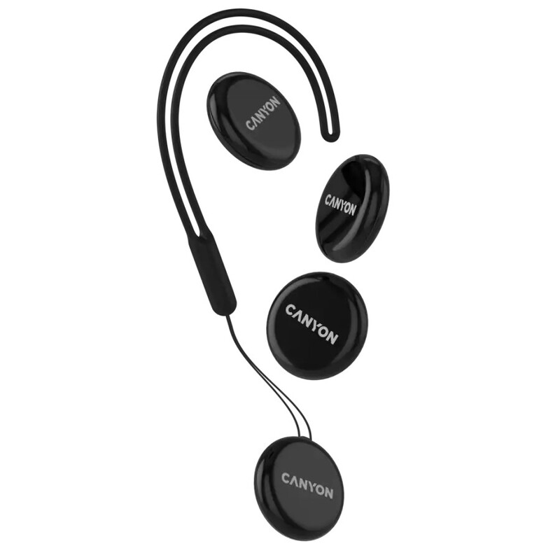 Смарт-трекер Canyon OnTag 1 Anti-Lost Smart Tracker iOS 4 шт Black (CNE-4XPT01BB)