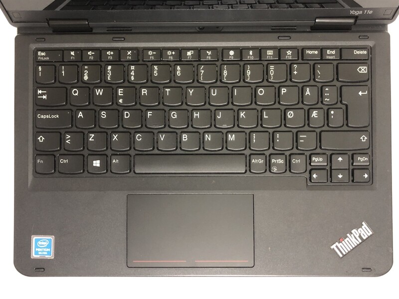Ноутбук Lenovo ThinkPad Yoga 11e G5 / 11.6" (1366x768) IPS Touch / Pentium N5000 / 8GB / 256GB SSD / Win11Pro - Б/в