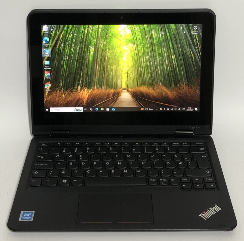 Ноутбук Lenovo ThinkPad Yoga 11e G5 / 11.6" (1366x768) IPS Touch / Pentium N5000 / 8GB / 256GB SSD / Win11Pro - Б/в