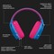 Фото - Bluetooth-гарнітура Logitech G435 Wireless Blue (981-001062) | click.ua