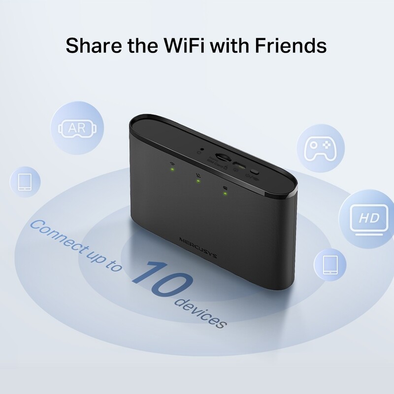 Бездротовий маршрутизатор Mercusys MT110