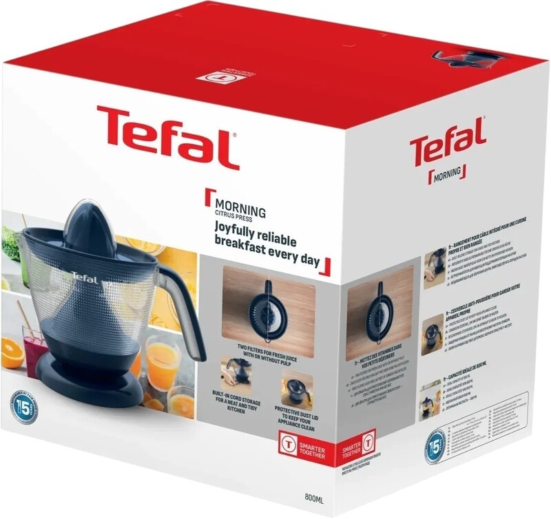Соковижималка Tefal Morning Blue ZP2M04E0