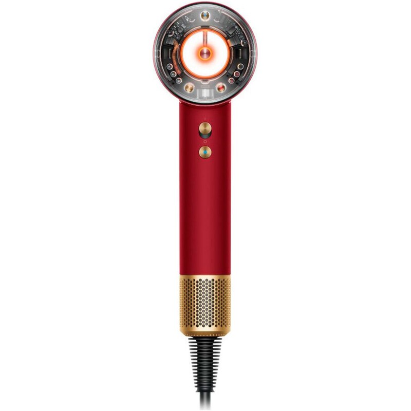 Фен Dyson Supersonic HD16 Nural Straight+Wavy Red Velvet/Gold (493117-01)