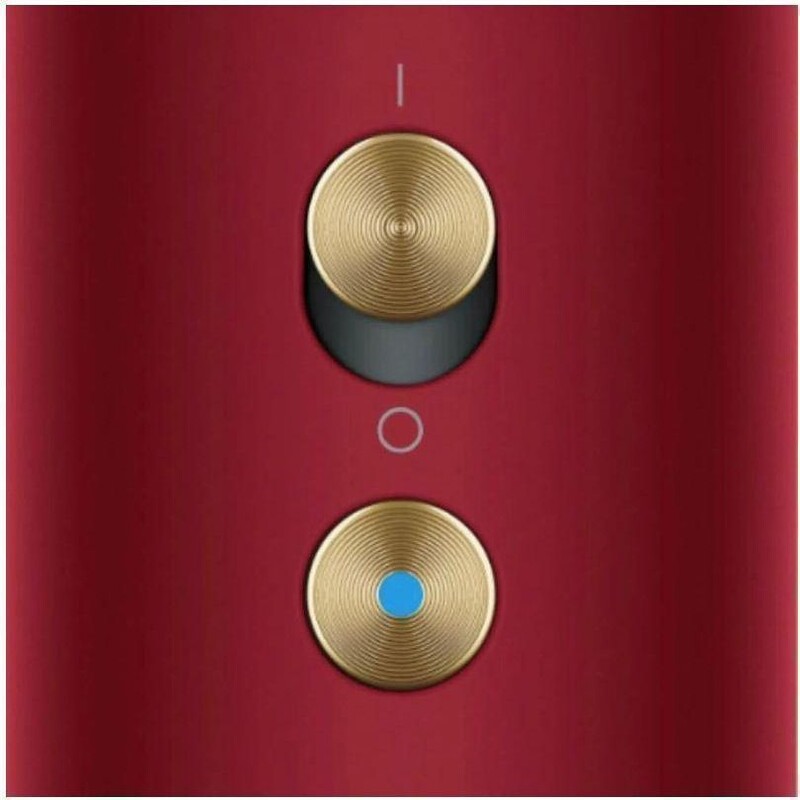 Фен Dyson Supersonic HD16 Nural Straight+Wavy Red Velvet/Gold (493117-01)