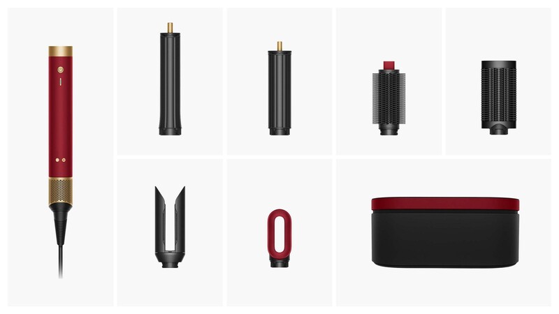 Стайлер Dyson HS09 Airwrap Co-anda 2x Red Velvet/Gold (176955-01)