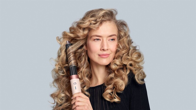 Стайлер Dyson HS09 Airwrap Co-anda 2x Red Velvet/Gold (176955-01)