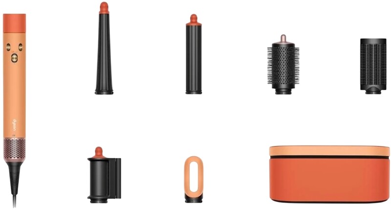 Стайлер Dyson HS08 Airwrap I.D. Straight+Wavy T1/T2 Ceramic Apricot/Topaz (257389-01)