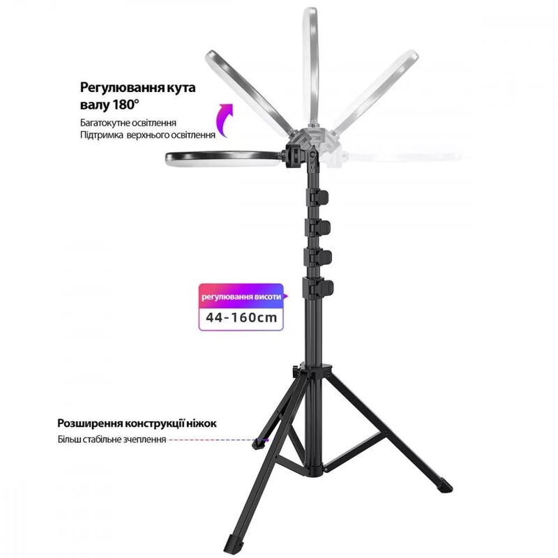 Кольцевая LED-лампа Proove Halo 10 RGB White