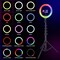 Фото - Кольцевая LED-лампа Proove Halo 10 RGB White | click.ua