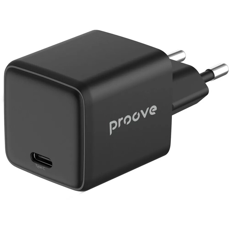 Сетевое зарядное устройство Proove Pocket GaN 25W Black (WCPG25010201)