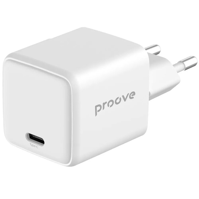 Сетевое зарядное устройство Proove Pocket GaN 25W White (WCPG25010202)