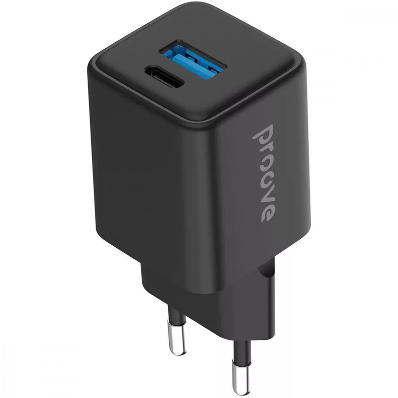 Мережевий зарядний пристрій Proove Pocket GaN 30W Black (WCPG30110001)