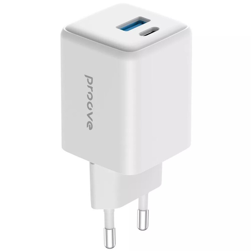 Сетевое зарядное устройство Proove Pocket GaN Plus 25W White (WCPG25111202)