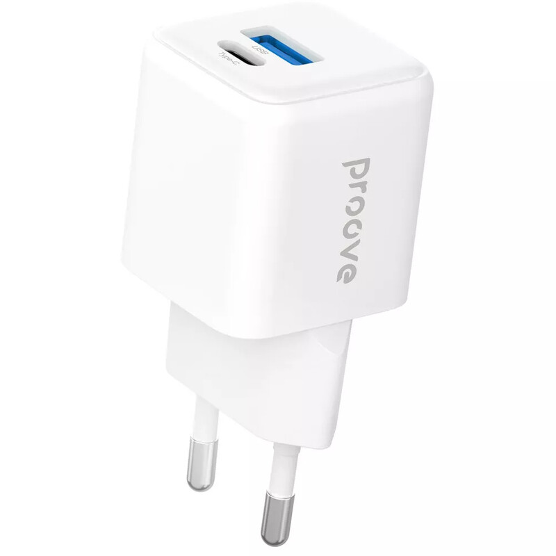 Сетевое зарядное устройство Proove Pocket GaN Plus 25W White (WCPG25111202)