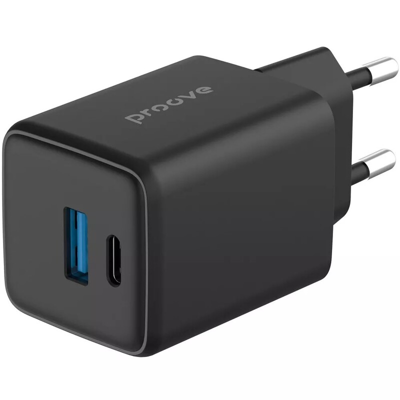 Мережевий зарядний пристрій Proove Pocket GaN Plus 25W Black (WCPG25111201)