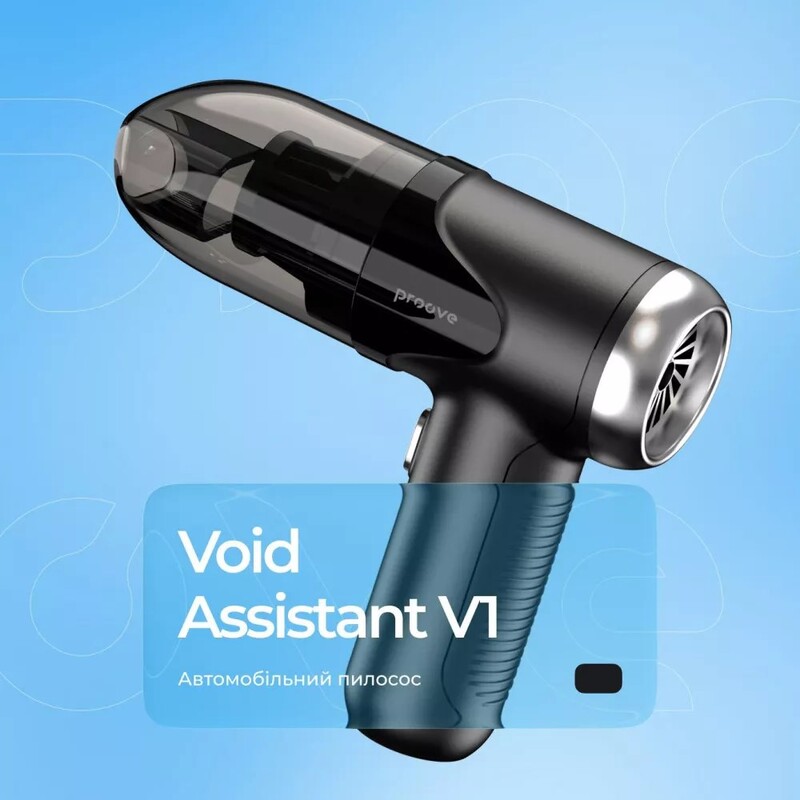 Аккумуляторный пылесос Proove Void Assistant V1 Black (PAVS15001201)