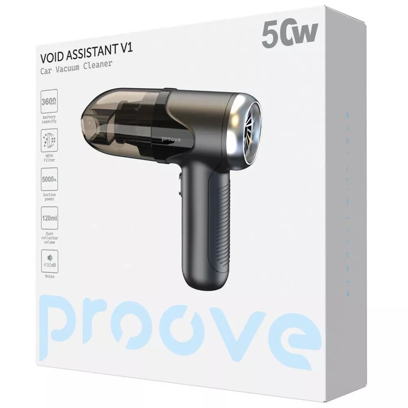 Аккумуляторный пылесос Proove Void Assistant V1 Black (PAVS15001201)
