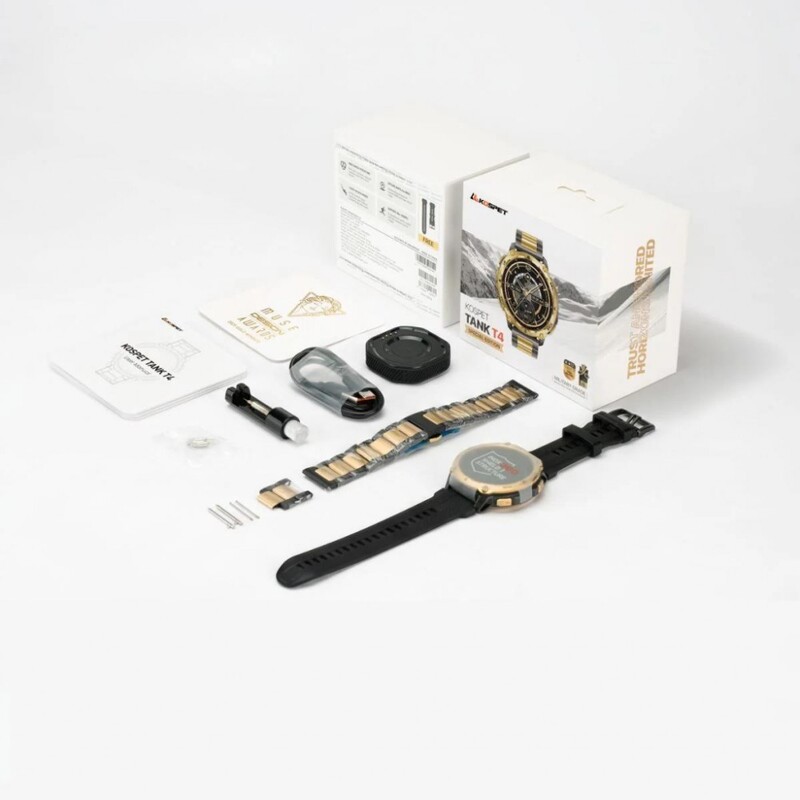 Смарт-годинник Kospet Tank T4 SE Gold