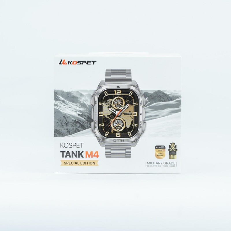 Смарт-годинник Kospet Tank M4 SE Silver