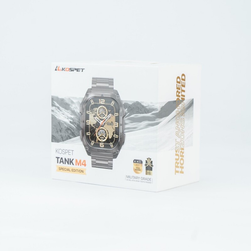 Смарт-годинник Kospet Tank M4 SE Black