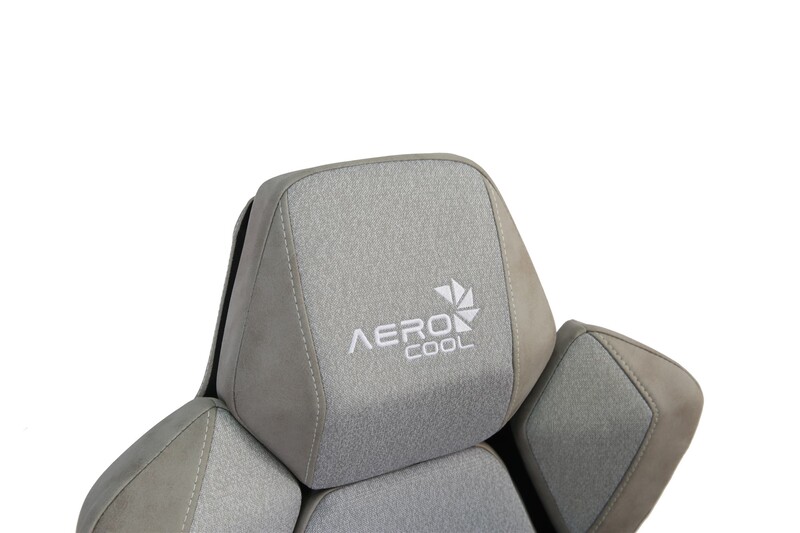 Крісло для геймерів AeroCool XTAL Loft Air Light Grey (TEGC-2100104.41)