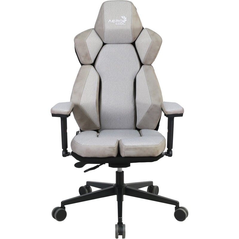 Крісло для геймерів AeroCool XTAL Loft Air Light Grey (TEGC-2100104.41)