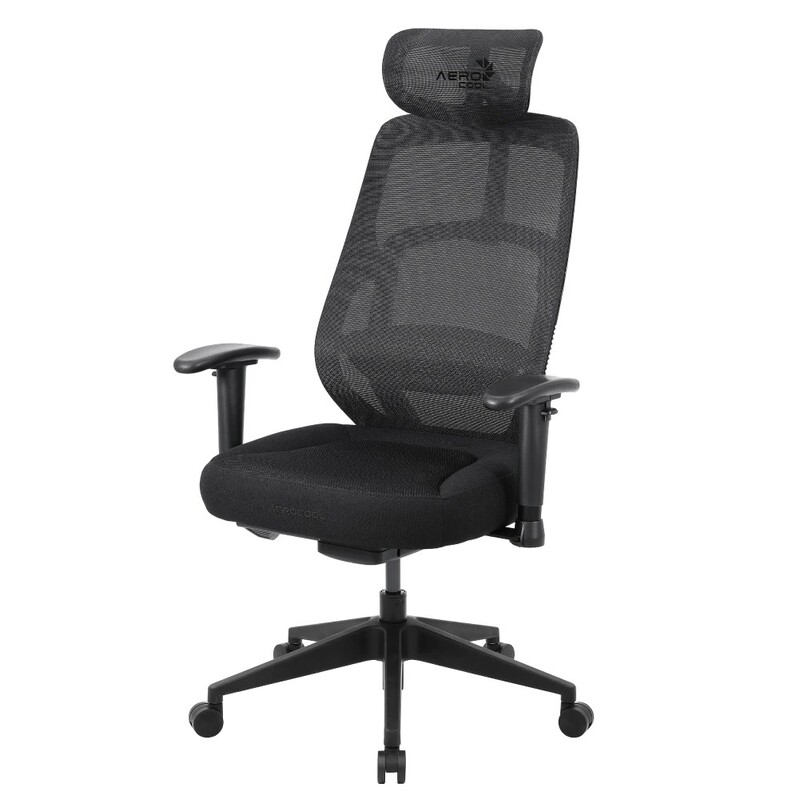 Крісло для геймерів AeroCool SKY Lite Mesh Black (TEGC-3106101.11)